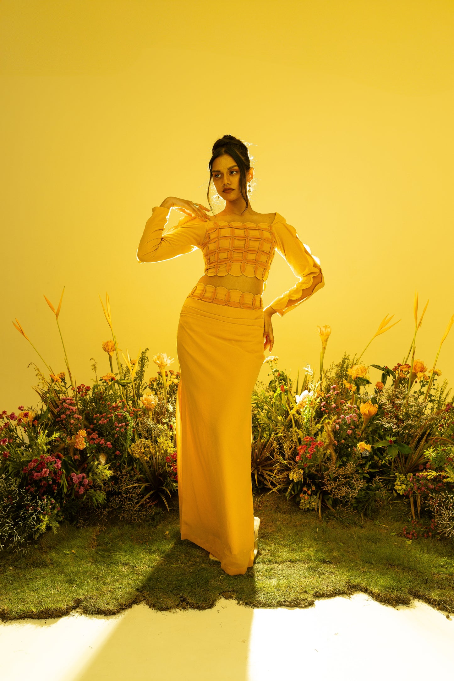 Dahila Skirt in Yellow