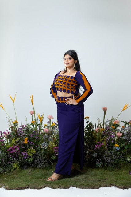 Fleur Top in Purple