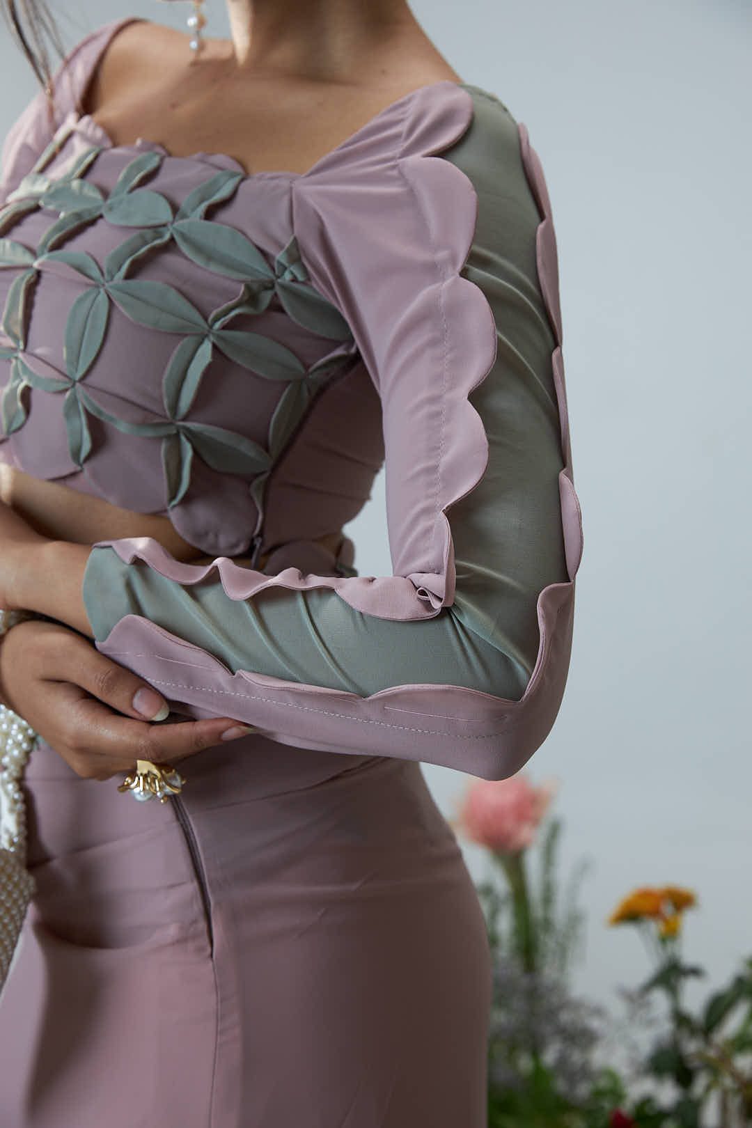 Fleur Top in Mauve