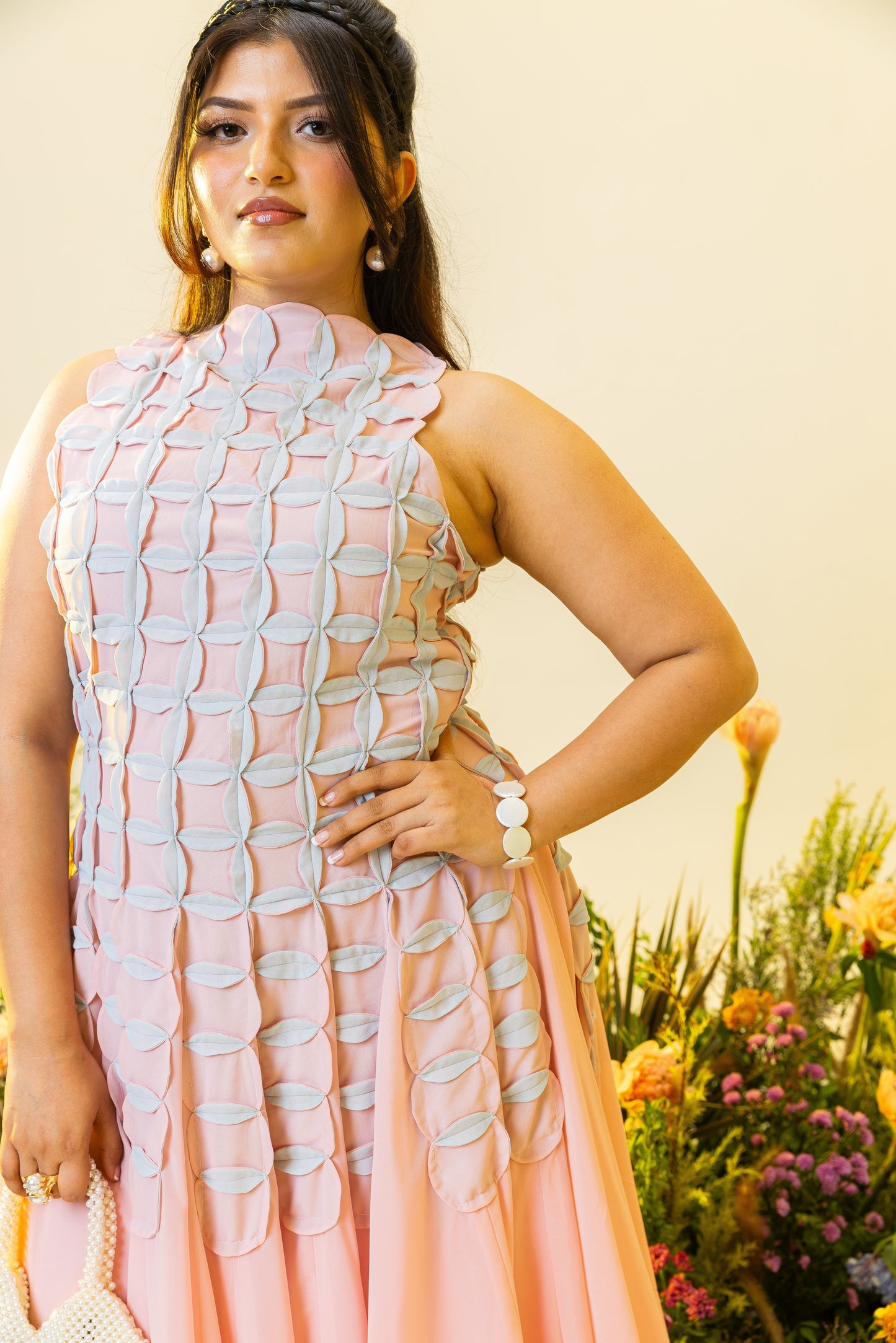 Florence Dress in Pink