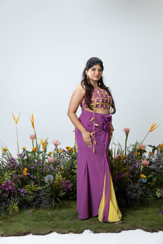 Tulip Skirt in Orchid