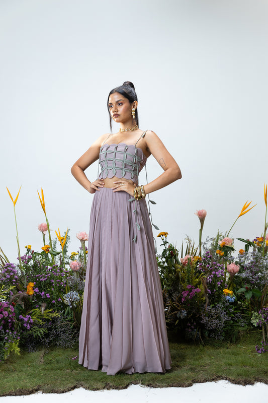 Daisy Skirt in Mauve