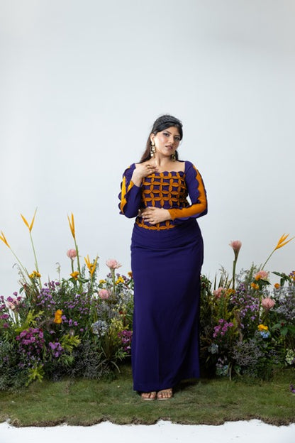 Fleur Top in Purple