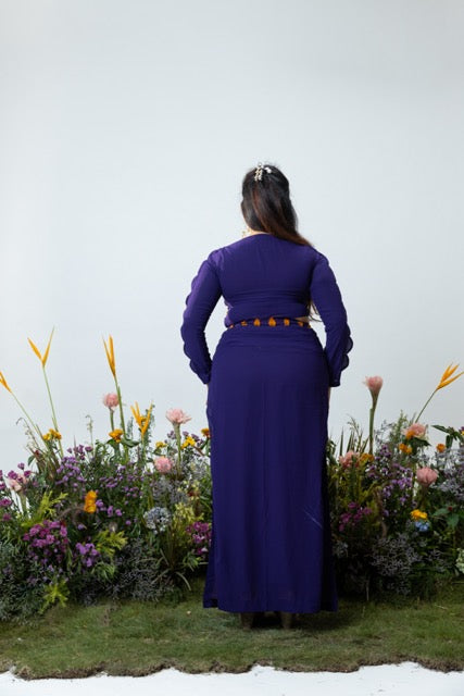 Fleur Top in Purple