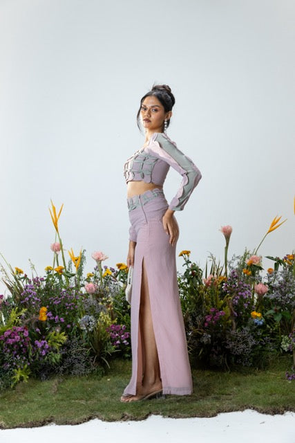 Dahlia Skirt in Mauve