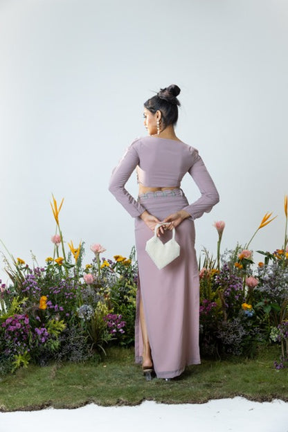 Dahlia Skirt in Mauve