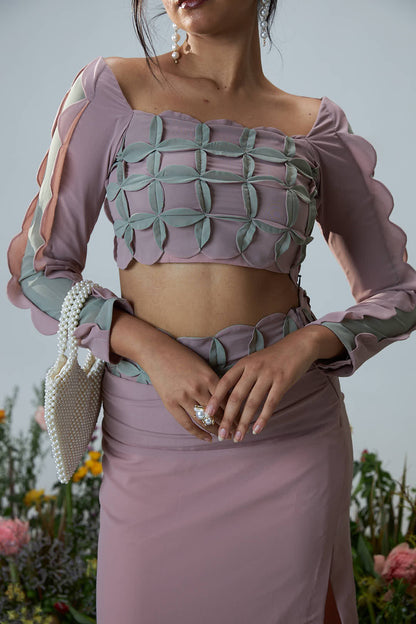 Fleur Top in Mauve