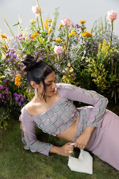 Dahlia Skirt in Mauve
