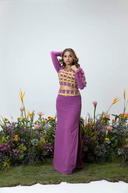 Dahila Skirt in Orchid