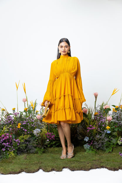 Blush Dress in Orange