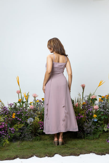 Lily Slip Dress in Mauve