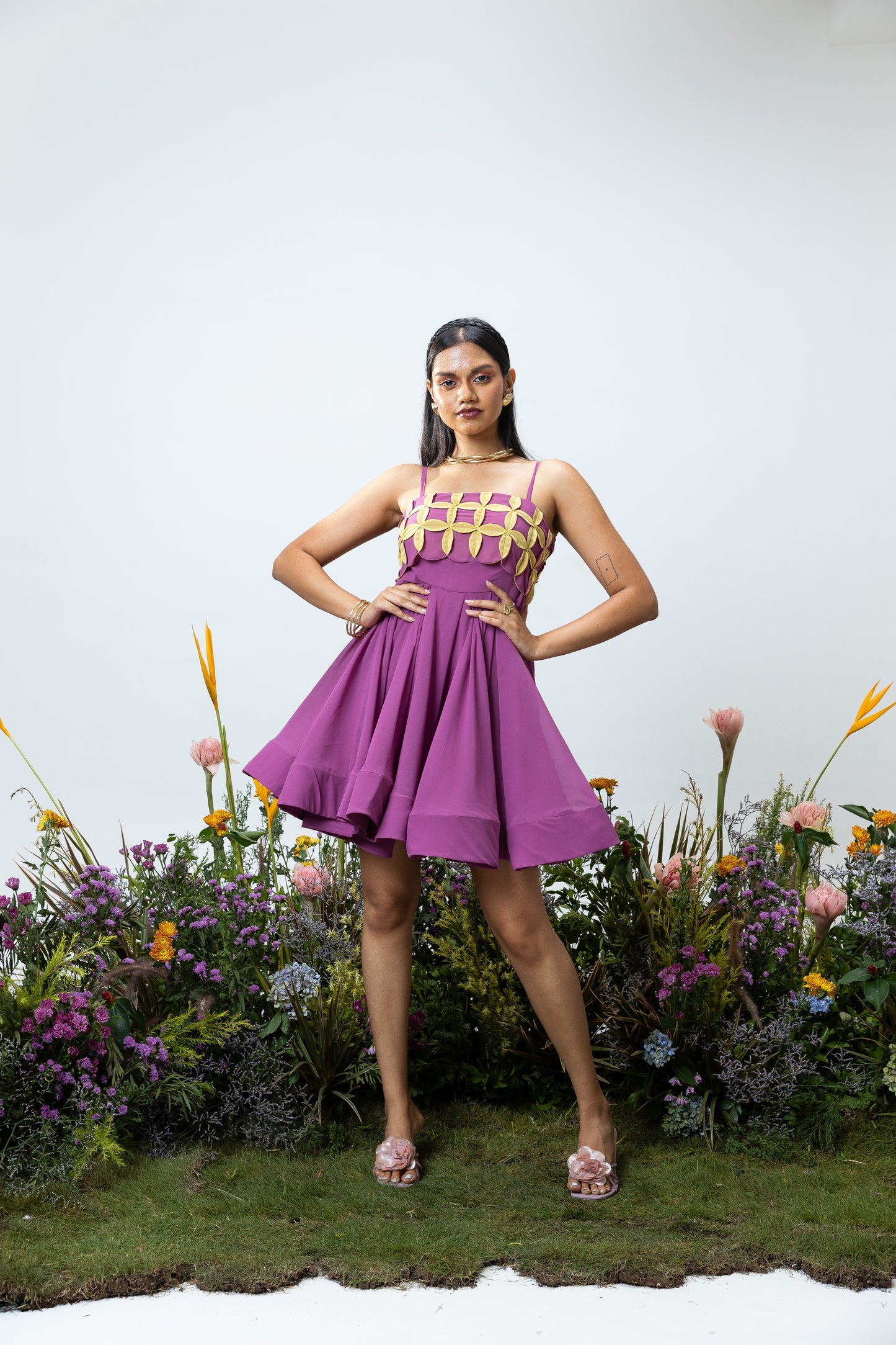 Aster Dress in Orchid