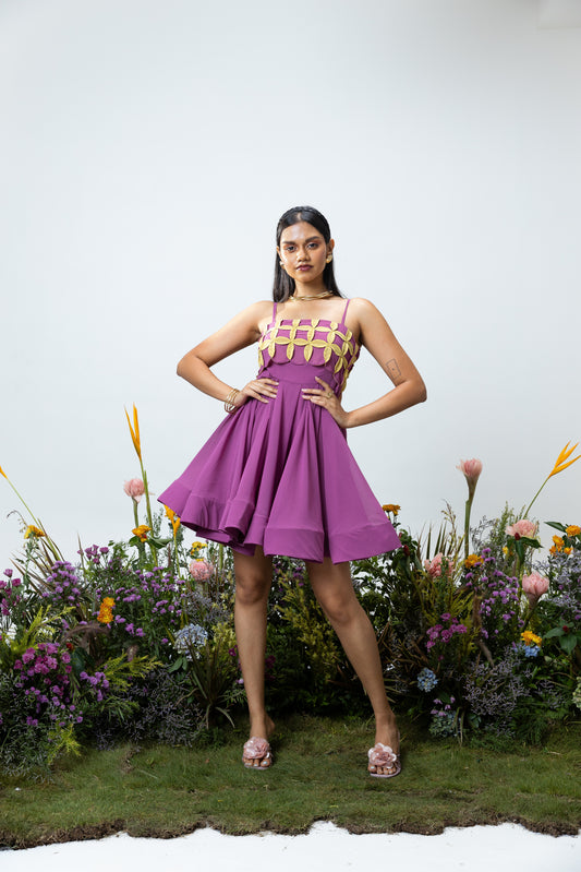 Aster Dress in Orchid