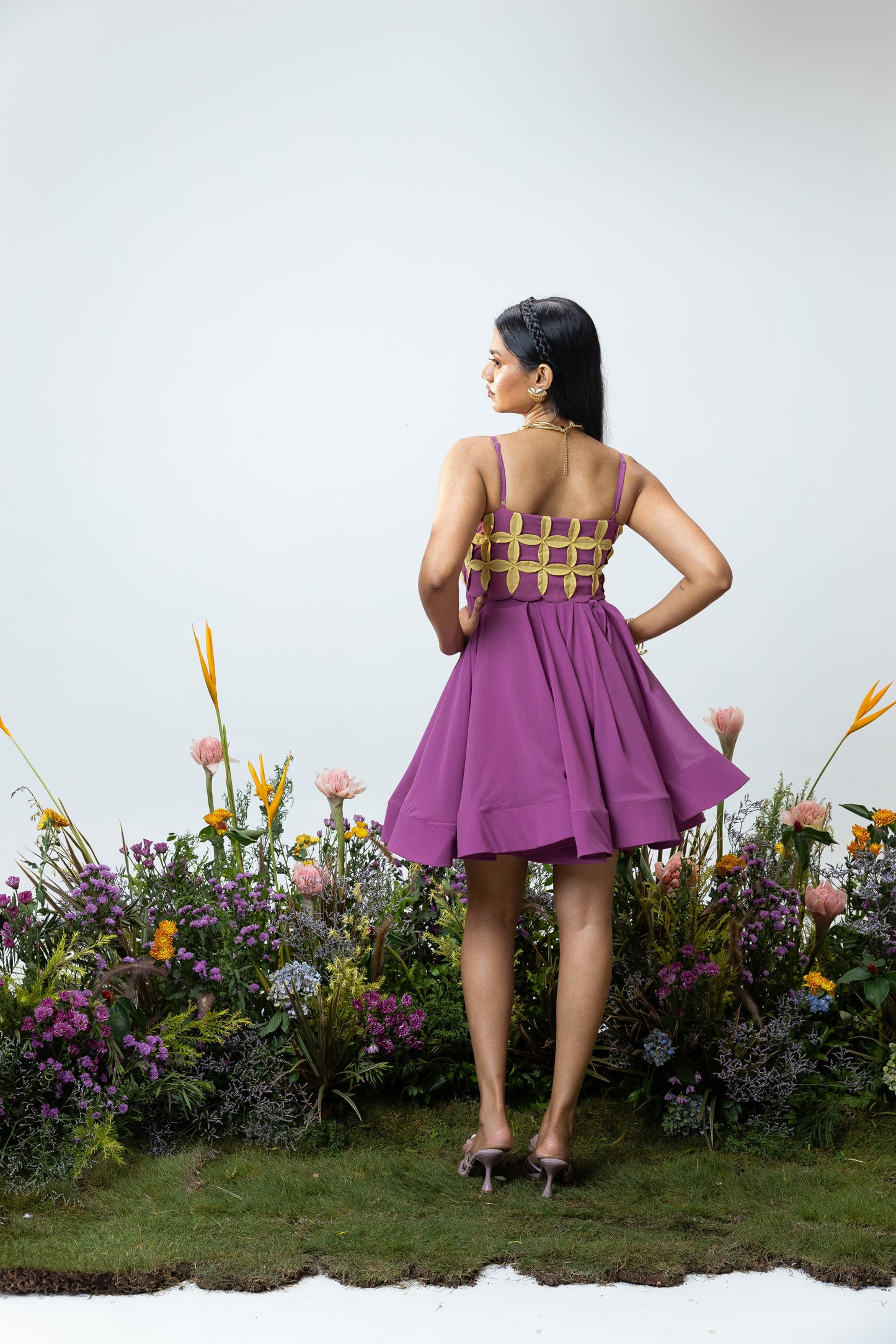 Aster Dress in Orchid
