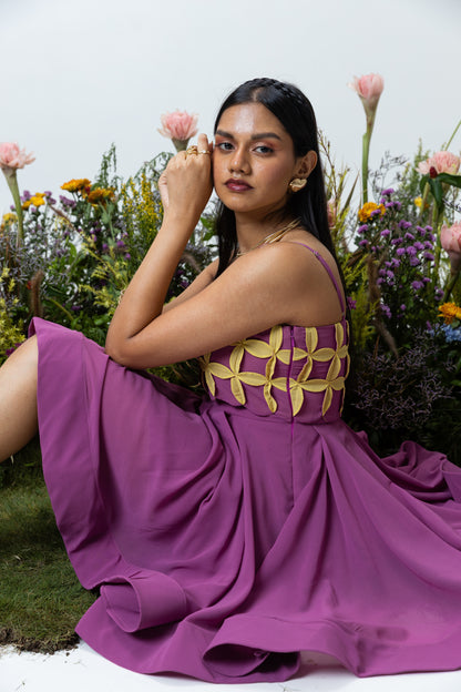 Aster Dress in Orchid