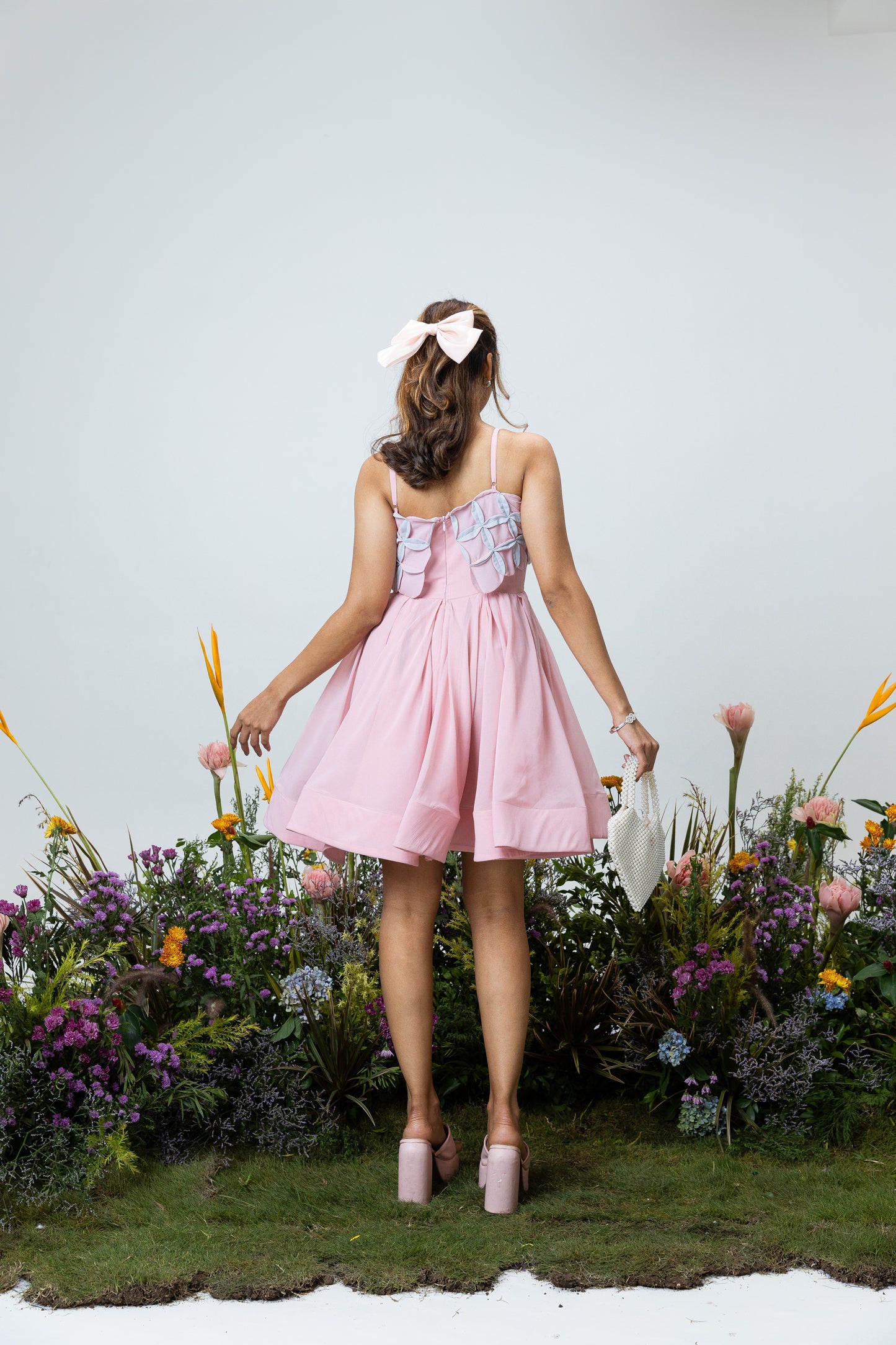 Aster Dress in Pink