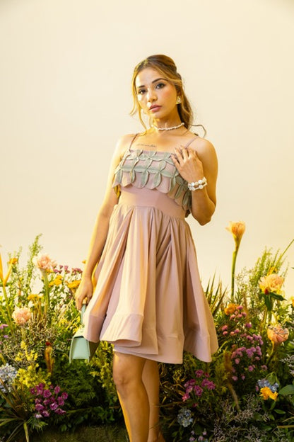 Aster Dress in Mauve