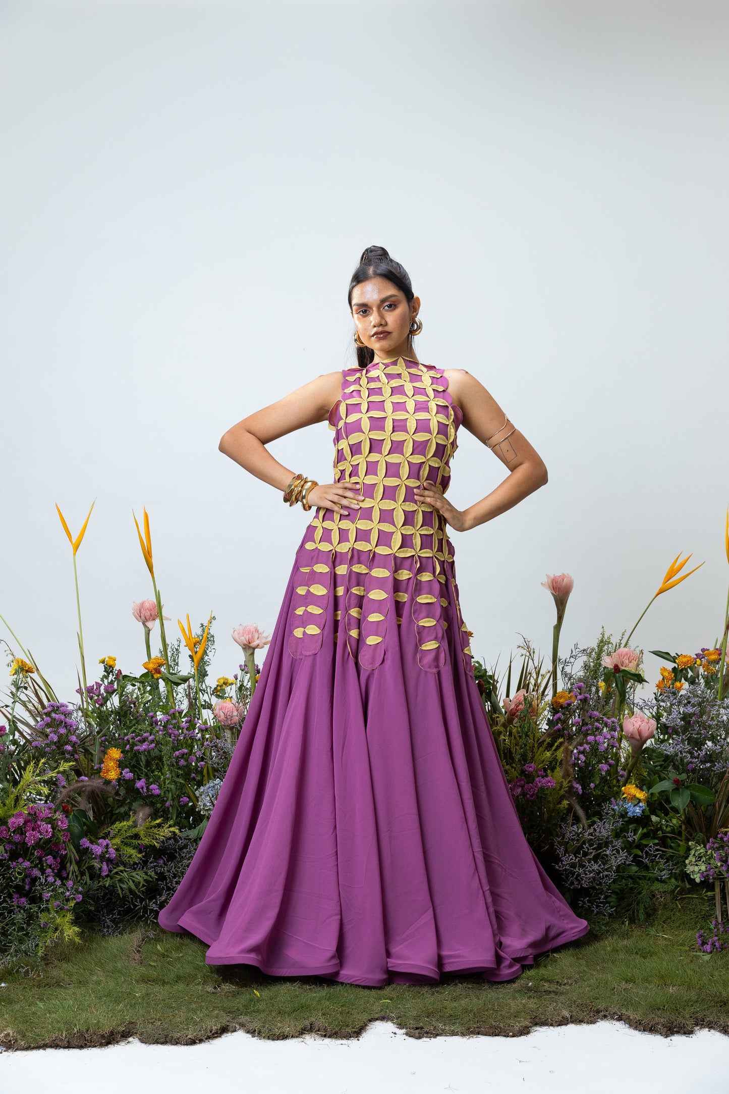 Florence Dress in Orchid