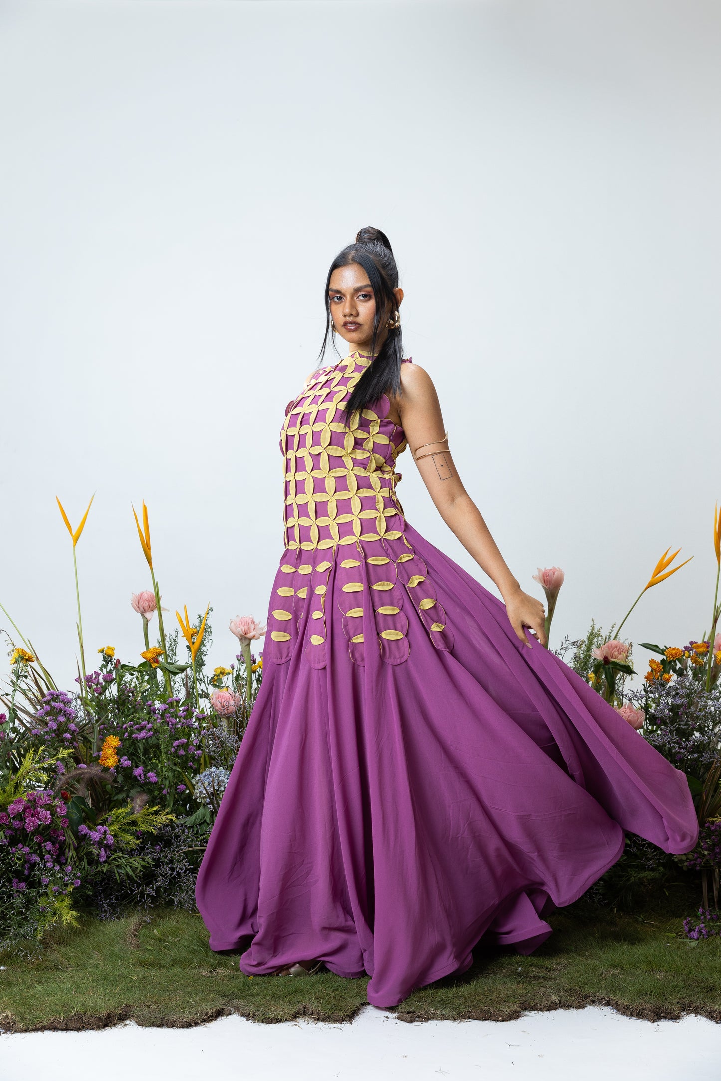 Florence Dress in Orchid