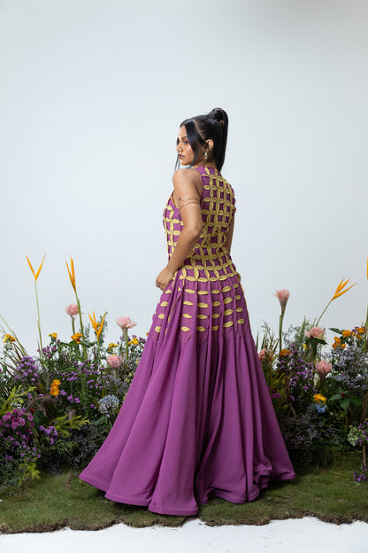 Florence Dress in Orchid