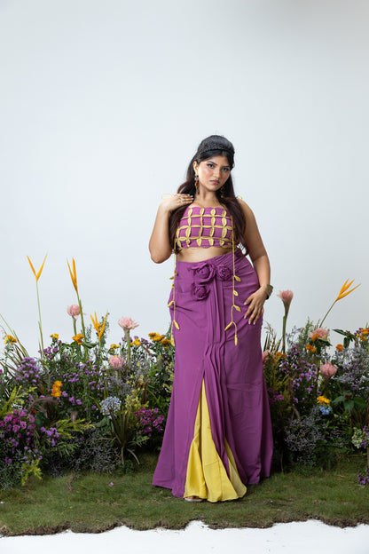 Tulip Skirt in Orchid