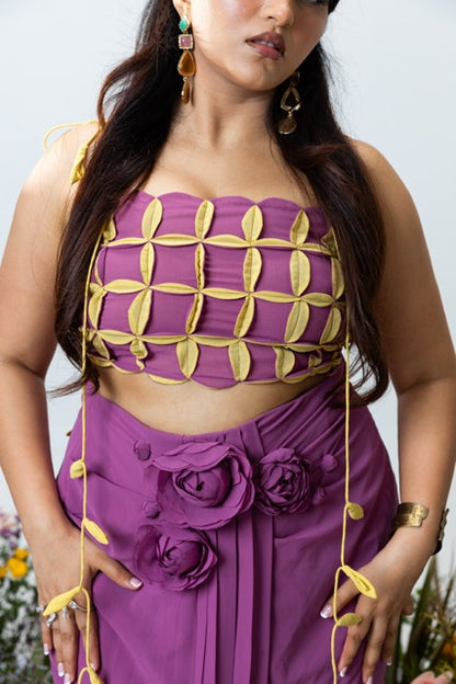 Clover Tube in Orchid