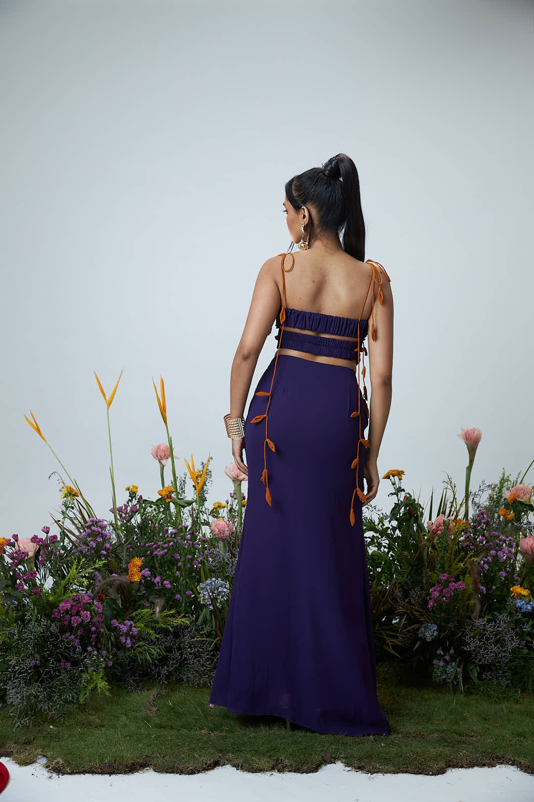 Clover Tube in Purple
