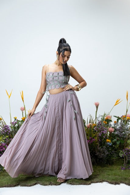 Daisy Skirt in Mauve
