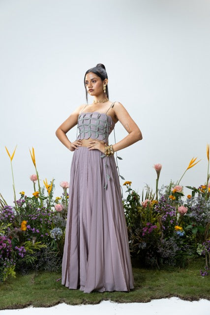 Daisy Skirt in Mauve