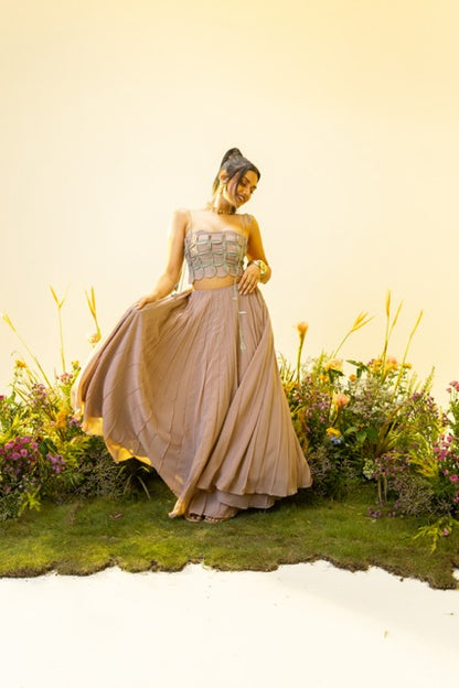 Daisy Skirt in Mauve