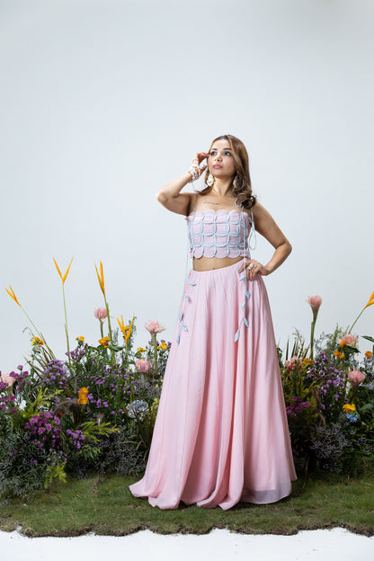 Daisy Skirt in Pink